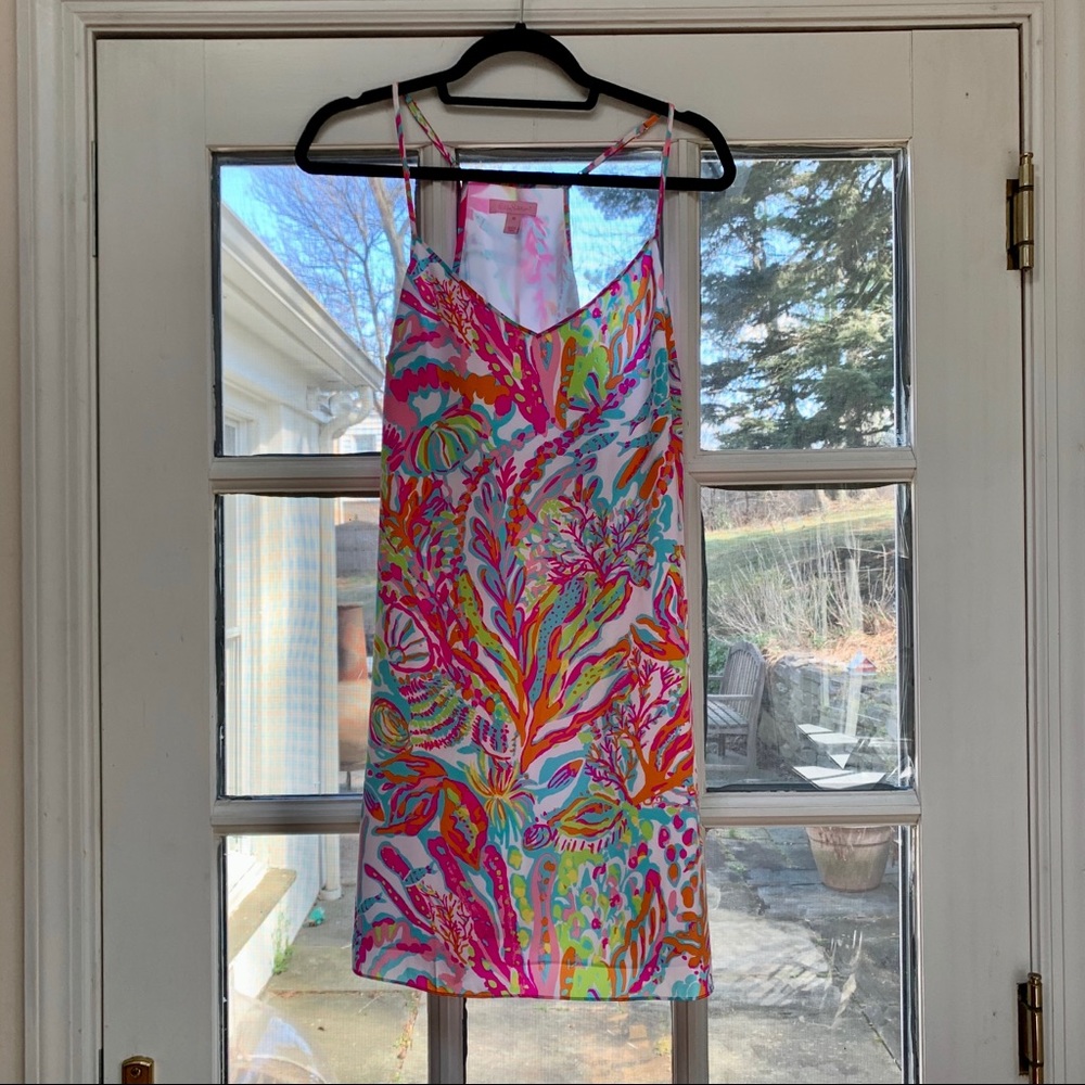 Lilly Pulitzer Dusk Dress in Scuba to Cuba